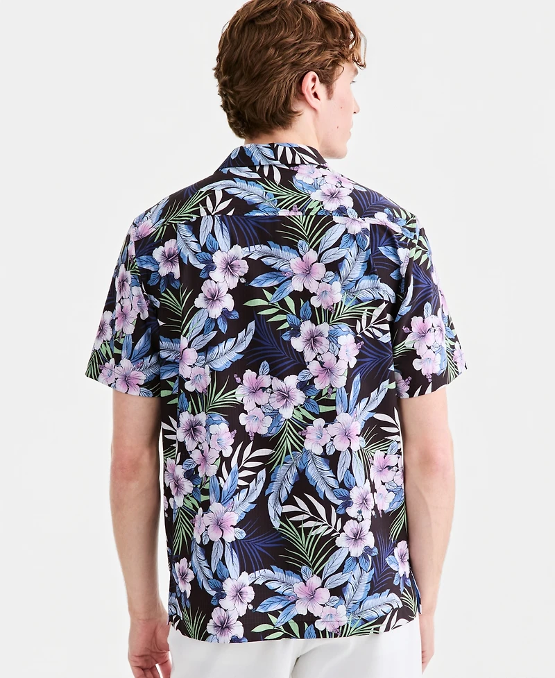 Tommy Bahama Men's Short-Sleeve Floral Shirt