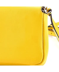 Pre-Owned Fendi Micro Baguette Bag Leather