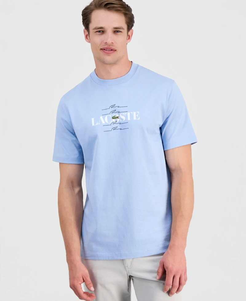 Lacoste Men's Short-Sleeve Graphic T-Shirt