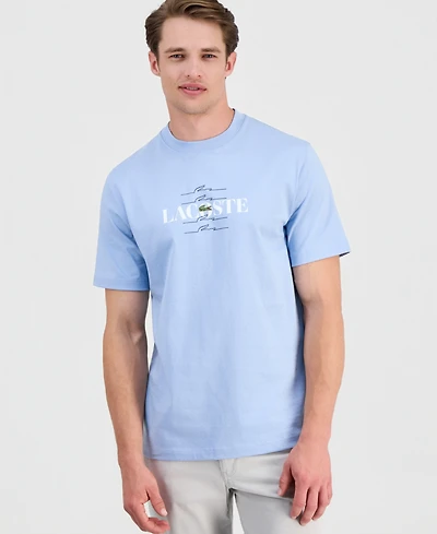 Lacoste Men's Short-Sleeve Graphic T-Shirt