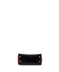 Pre-Owned Fendi Mini Resin Handle Peekaboo Bag Patent