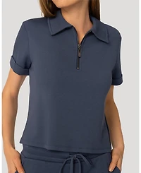 Cable & Gauge Women's Pique Polo Skort Set