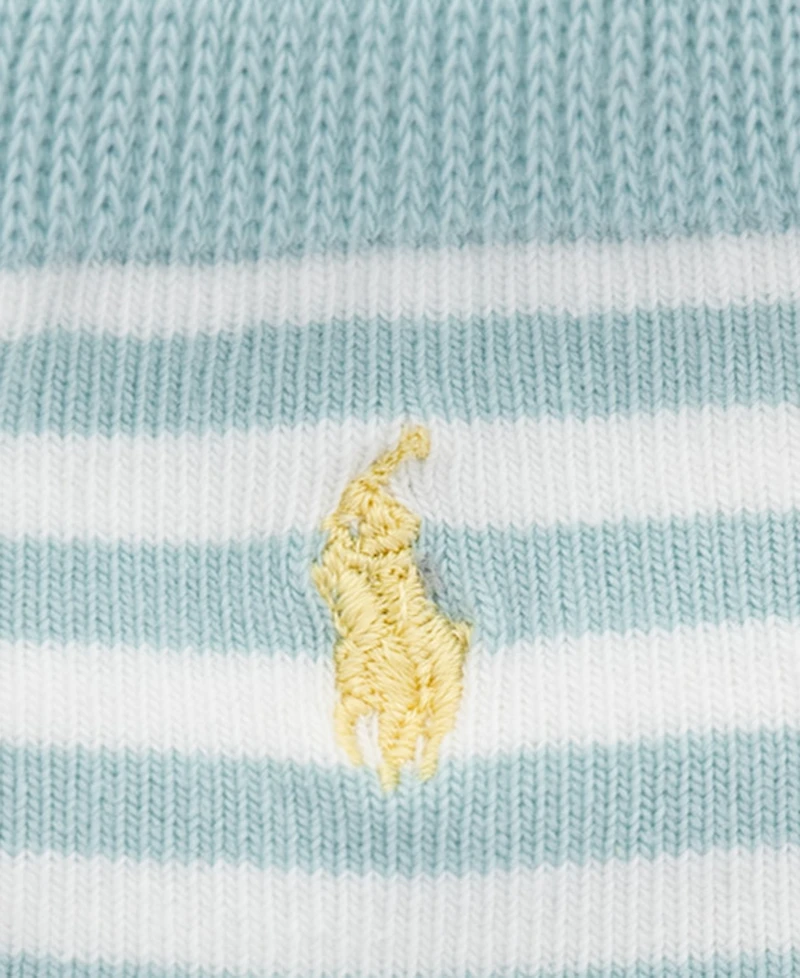 Polo Ralph Lauren Baby Boys' Embroidered Socks, 3-Pack