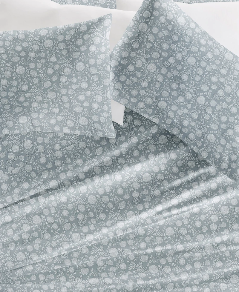 ienjoy Home Long Staple 300-Thread Count Cotton Pattern -Pc. Sheet Set