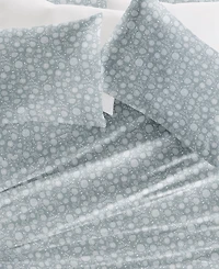 ienjoy Home Long Staple 300-Thread Count Cotton Pattern -Pc. Sheet Set