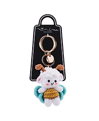 Nina Crochet Angel Lamb Small Bag Charm