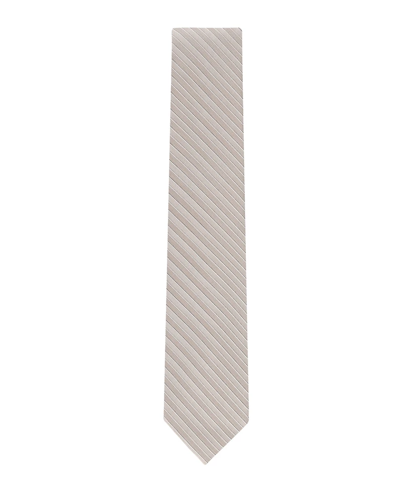 Calvin Klein Men's Classic Fit Manzon Striped Tie
