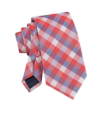 Tommy Hilfiger Men's Holden Seasonal Plaid Pattern Tie