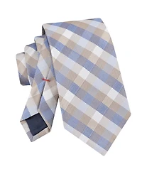Tommy Hilfiger Men's Holden Seasonal Plaid Pattern Tie
