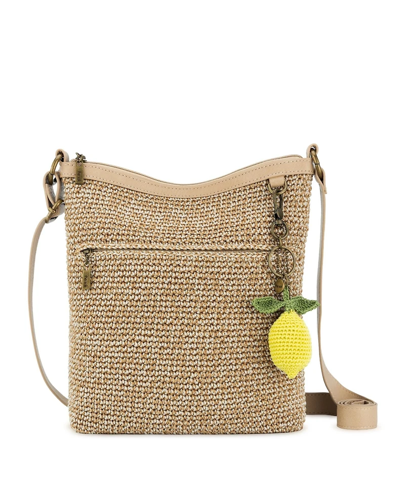 The Sak Women's Lucia Crochet Medium Crossbody Bag