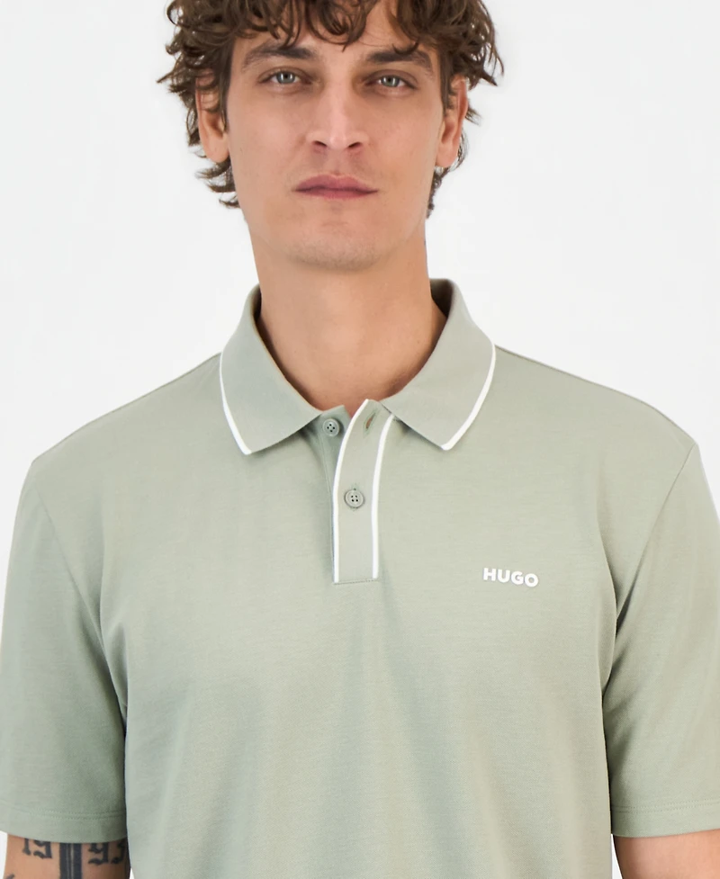 Hugo by Boss Men's Dalombi Button-Placket Polo Shirt