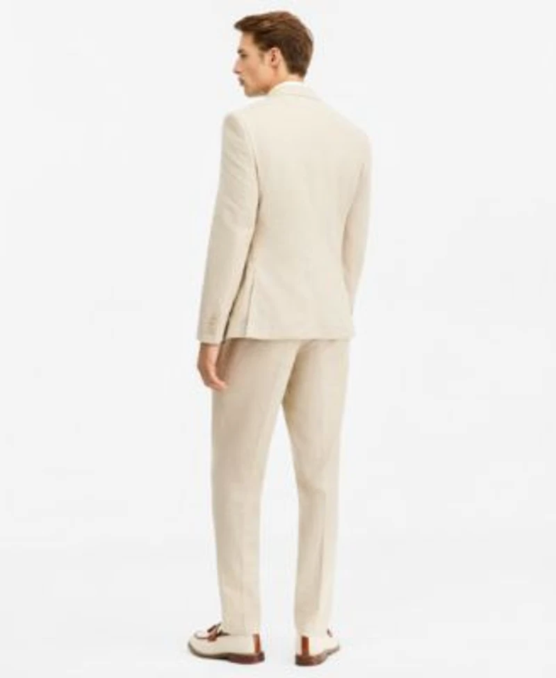 Bar Iii Mens Slim Fit Linen Blend Suit Separates Macys Exclusive