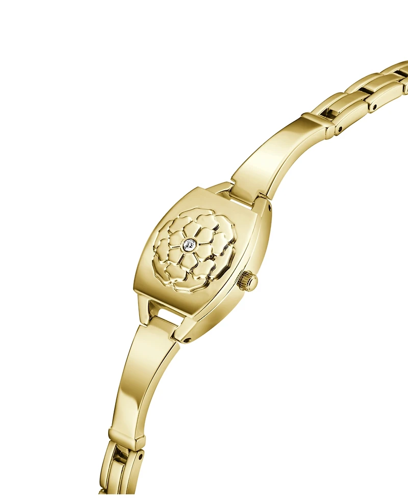 Guess Women's Silver-Tone Stainless Steel Analog Watch
