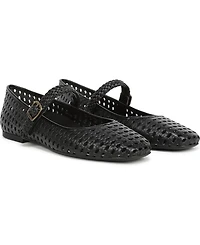 Vionic Women's Alameda Woven Mary Jane Flats
