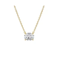Dloria The Elena Moissanite Solitaire Necklace