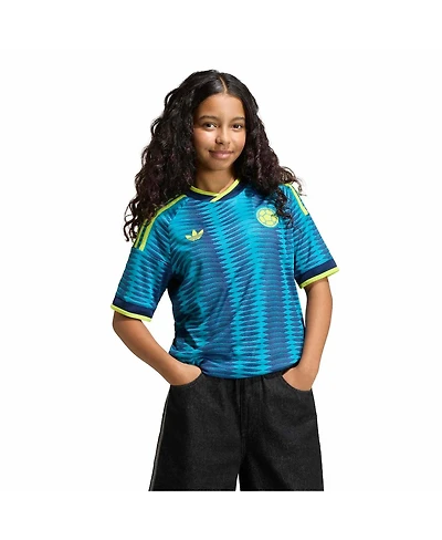 Adidas Big Boys and Girls Turquoise Colombia National Team Fifa X World Cup 2026 Away Replica Jersey