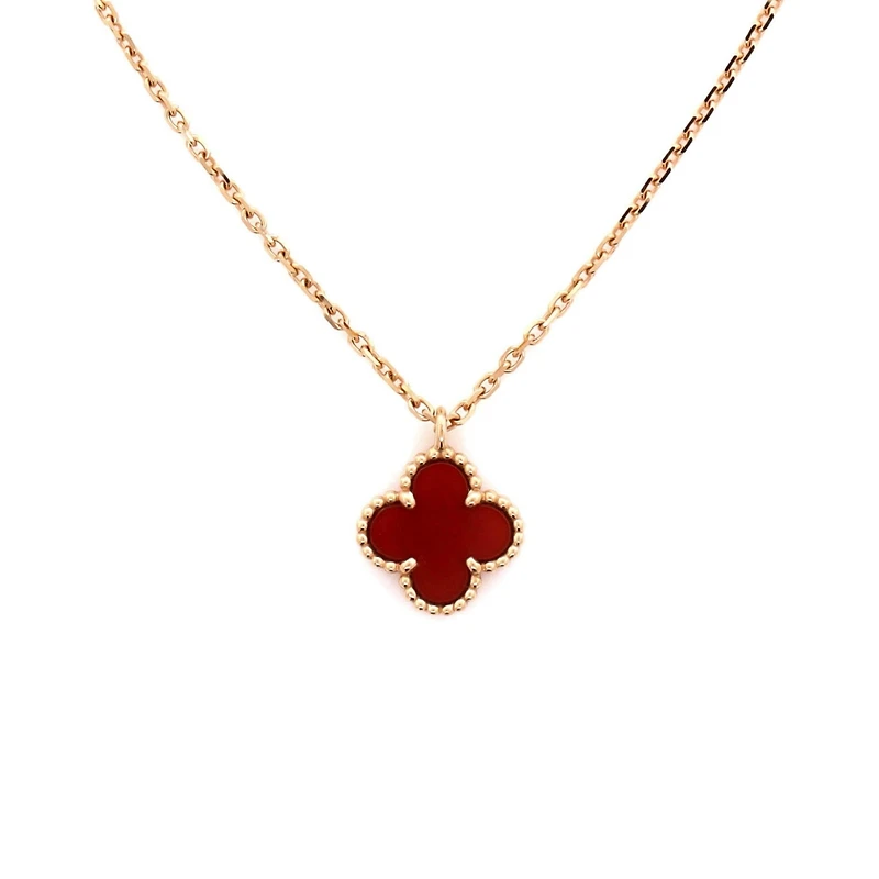 Pre-Owned Van Cleef & Arpels Sweet Alhambra Pendant Necklace