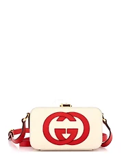 Pre-Owned Gucci Interlocking G Camera Bag Leather