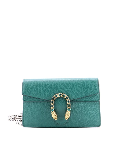 Pre-Owned Gucci Super Mini Dionysus Bag Leather
