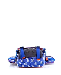 Pre-Owned Gucci Buckle Flap Chest Strap Backpack Gg Fabric with Rubber