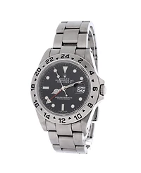 Pre-Owned Rolex Oyster Perpetual Explorer Ii Automatic Watch in Stainless Steel 40mm