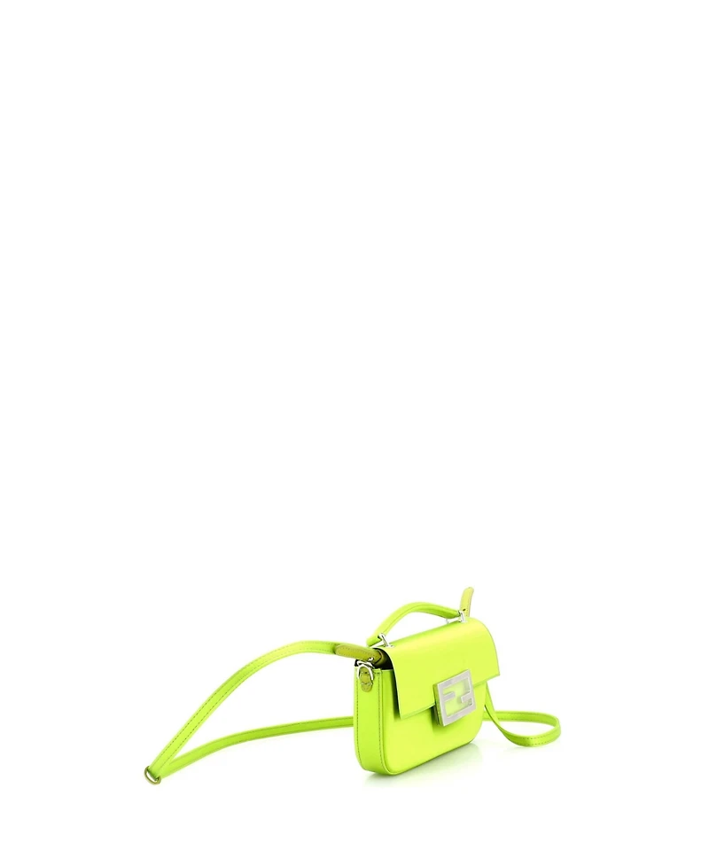 Pre-Owned Fendi Baguette Phone Pouch Silk
