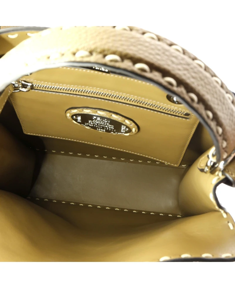 Pre-Owned Fendi Small Selleria ISeeU X-Lite Bag Leather