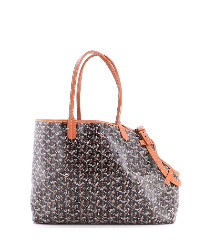 Pre-Owned Goyard Chien Gris Pet Carrier Tote Coated Canvas