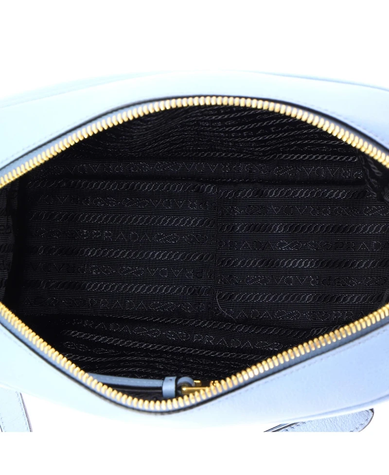 Pre-Owned Prada Small Logo Camera Bag Embossed Leather