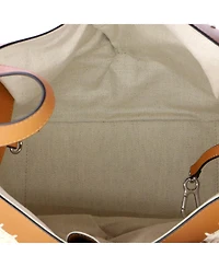 Pre-Owned Loewe Small Hammock Bag Leather and Crochet