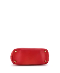 Pre-Owned Prada Small Double Zip Lux Tote Saffiano Leather