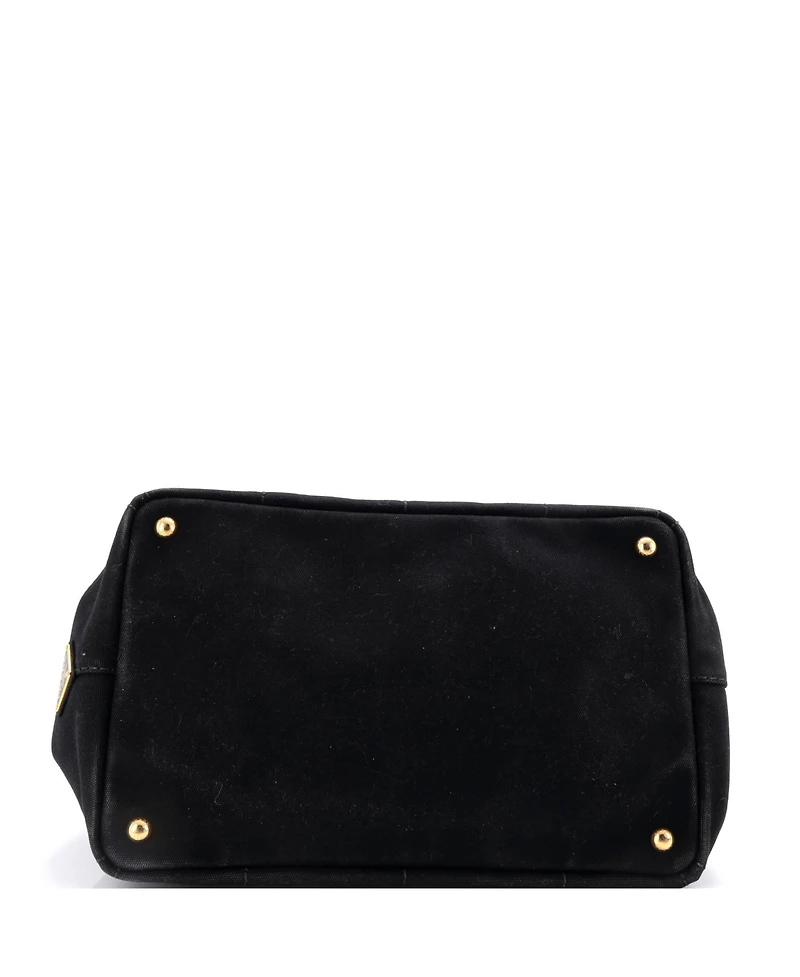 Pre-Owned Prada Canapa Convertible Tote Canvas