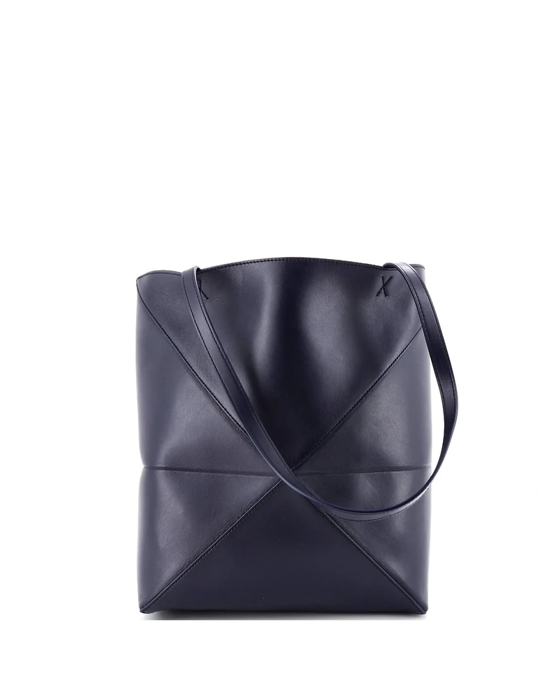 Pre-Owned Loewe Medium Puzzle Fold Tote Leather