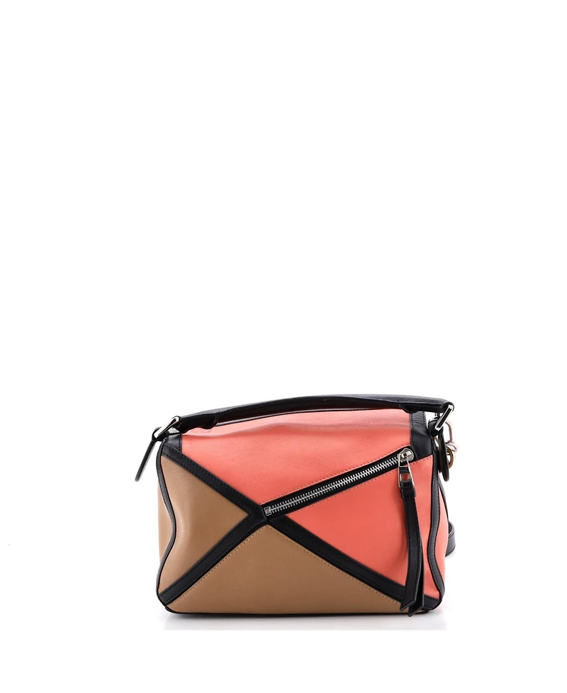 Pre-Owned Loewe Small Puzzle Bag Leather