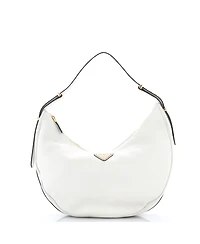 Pre-Owned Prada Large Arque Half Moon Hobo Leather