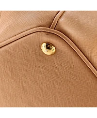 Pre-Owned Prada Large Double Zip Lux Tote Saffiano Leather