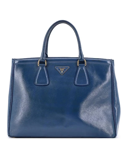 Pre-Owned Prada Medium Parabole Tote Vernice Saffiano Leather