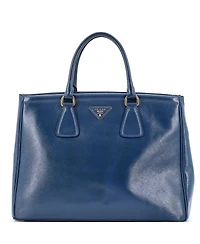 Pre-Owned Prada Medium Parabole Tote Vernice Saffiano Leather