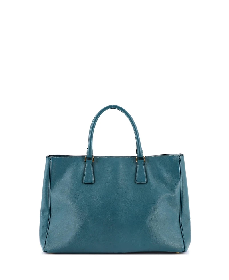 Pre-Owned Prada Large Lux Open Tote Saffiano Leather