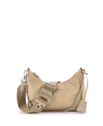 Pre-Owned Prada Small Re-Edition 2005 Shoulder Bag Tessuto