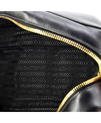 Pre-Owned Prada Small Logo Camera Bag Embossed Leather