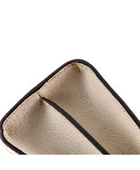 Pre-Owned Gucci Small Ophidia Chain Shoulder Bag Flora Gg Coated Canvas