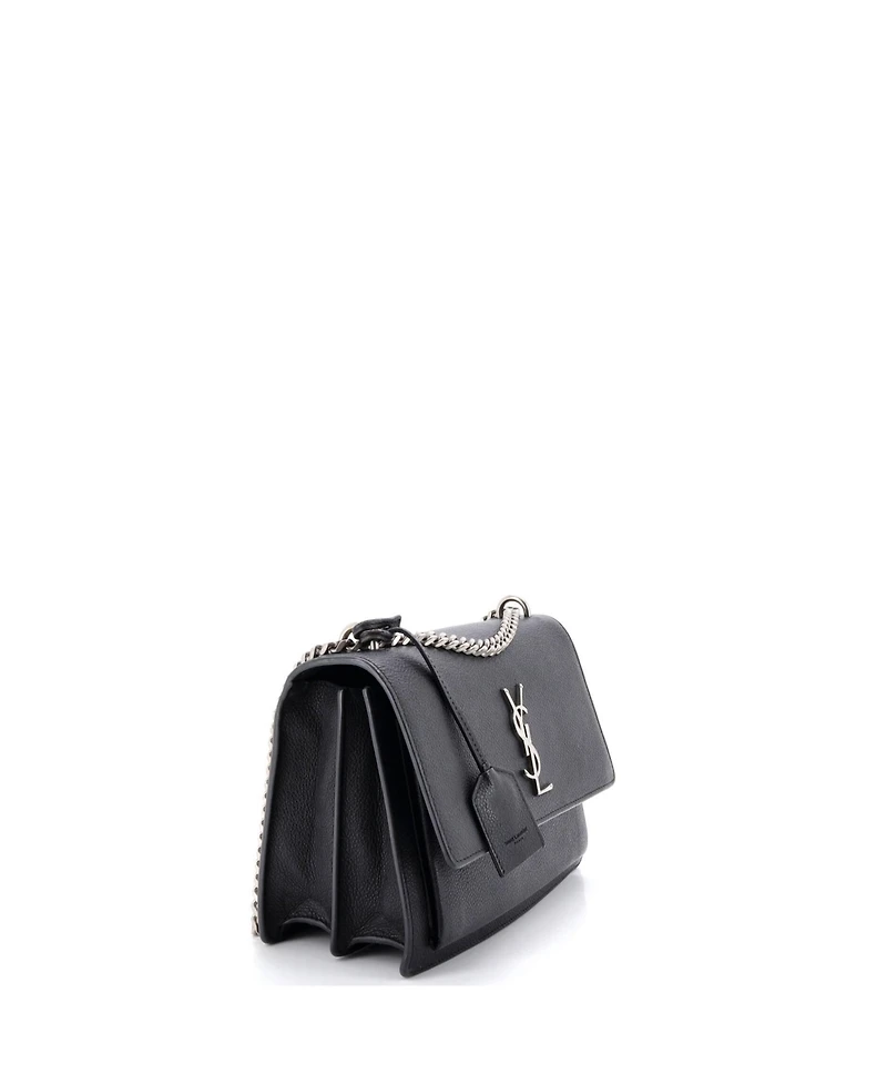 Pre-Owned Saint Laurent Medium Sunset Crossbody Bag Leather