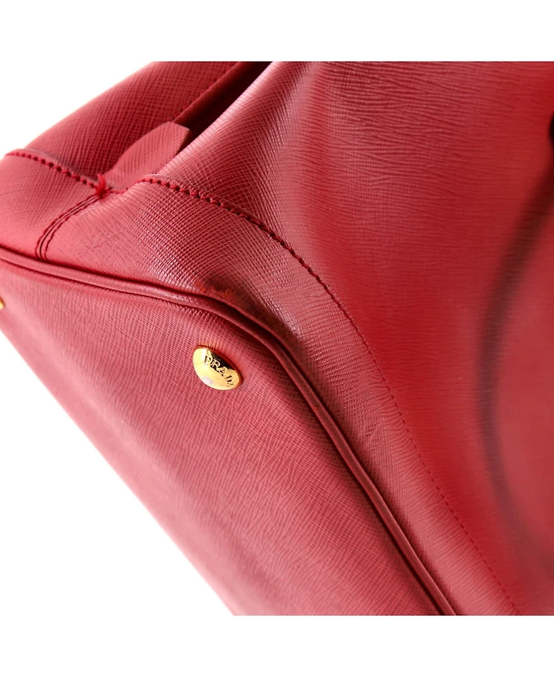 Pre-Owned Prada Medium Open Promenade Bag Saffiano Leather