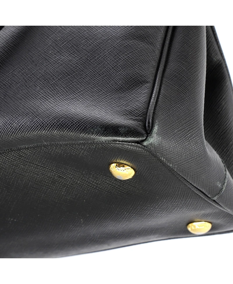 Pre-Owned Prada Medium Lux Open Tote Saffiano Leather