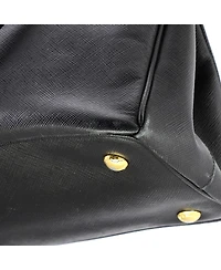 Pre-Owned Prada Medium Lux Open Tote Saffiano Leather