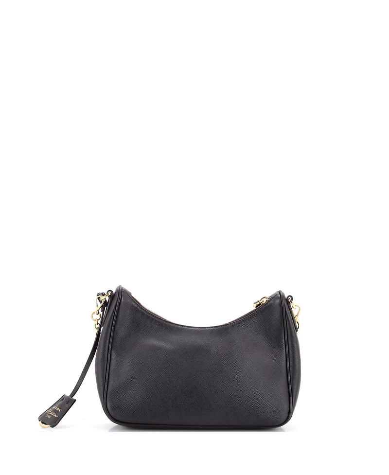 Pre-Owned Prada Small Re-Edition 2005 Shoulder Bag Saffiano Leather