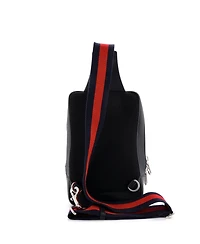 Pre-Owned Gucci Small Soft Zip Sling Bag Gg Coated Canvas