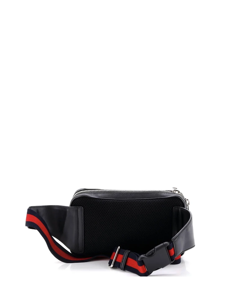 Pre-Owned Gucci Small Soft Zip Belt Bag Printed Gg Coated Canvas