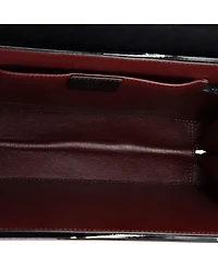 Pre-Owned Gucci Mini Sylvie 1969 Top Handle Bag Patent